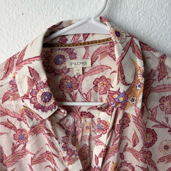 Anthropologie The Romy Relaxed Buttondown Shirt by Pilcro - Picture 6 of 8